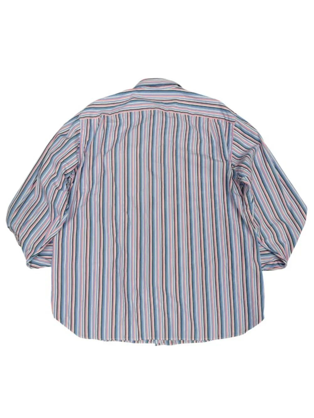 J. CREW | Men's | VINTAGE | 100's 2-Ply Striped Cotton Button Down | Size L